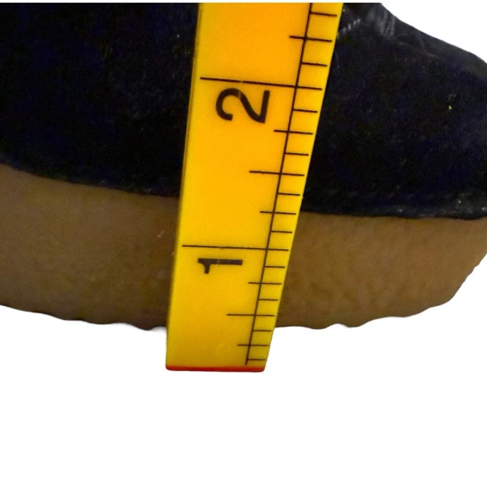 Michael Michael Kors‎ McGraw Double Black Suede Mules Heeled Size 7 Slip On